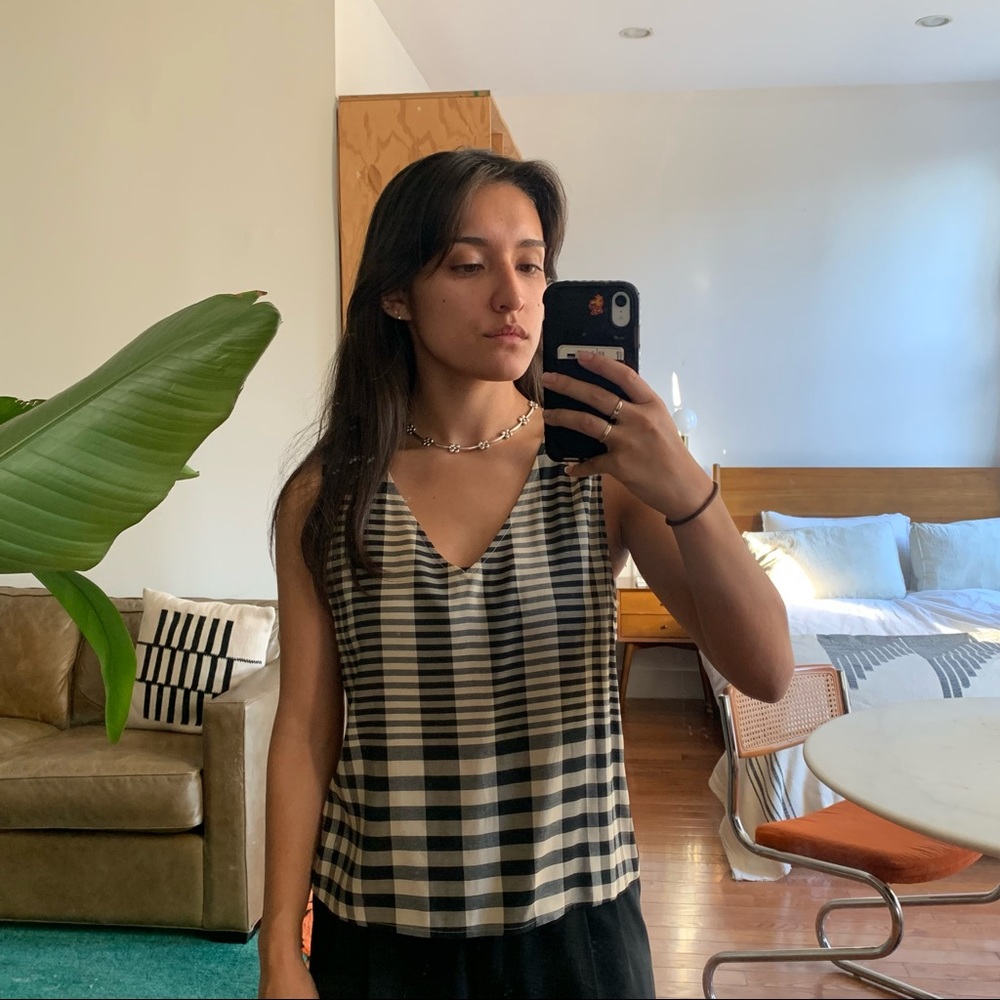 Aritzia Checked Tank - image 2